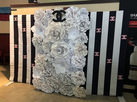 Photo Backdrop Coco Chanel 